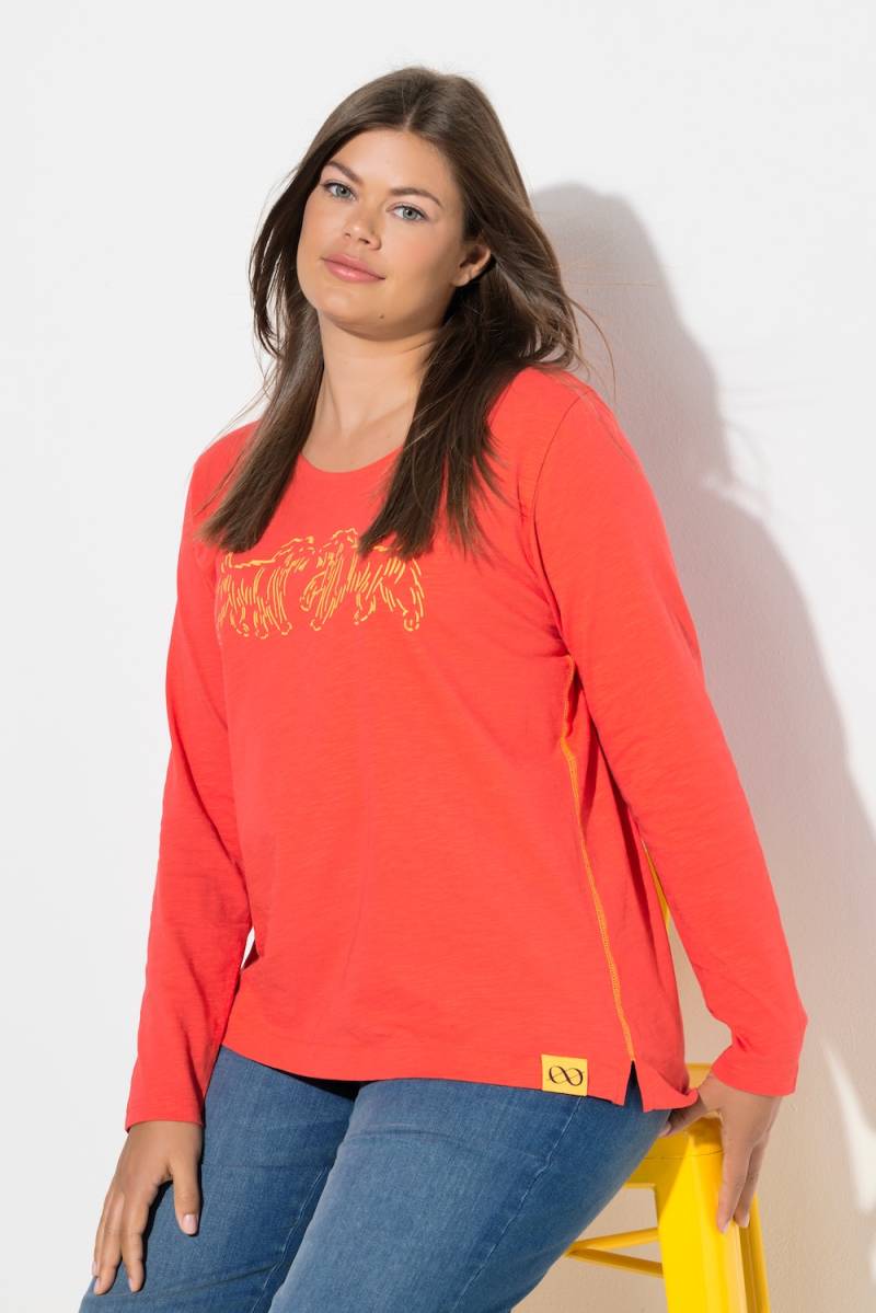 Große Größen Shirt, Damen, rot, Größe: 40/42, Baumwolle, LAURASON von LAURASON