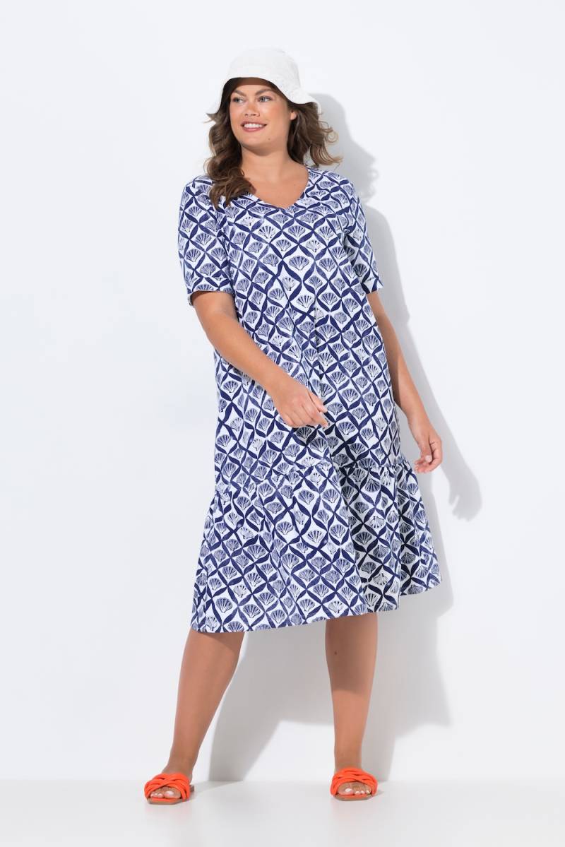 Große Größen Shirt-Kleid, Damen, blau, Größe: 40/42, Baumwolle, LAURASON Große Größen Shirt-Kleid, Damen, blau, Größe: 40/42, Baumwolle, LAURASON von LAURASON