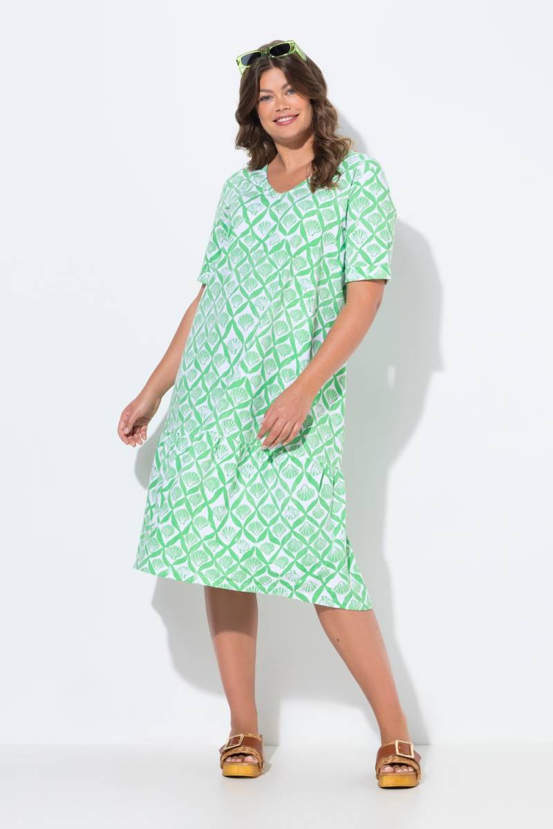 Große Größen Shirt-Kleid, Damen, grün, Größe: 52/54, Baumwolle, LAURASON Große Größen Shirt-Kleid, Damen, grün, Größe: 52/54, Baumwolle, LAURASON von LAURASON