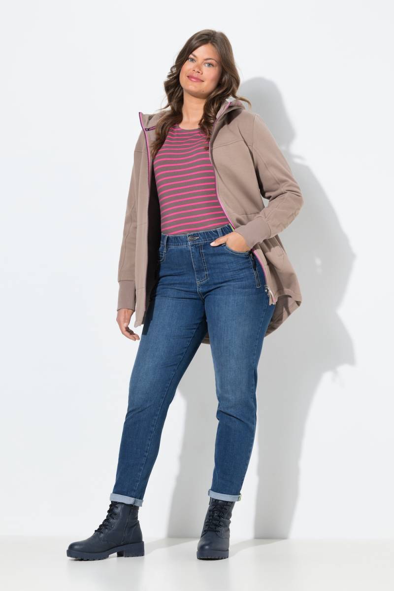 Große Größen Slim-Jeans, Damen, blau, Größe: 56, Baumwolle, LAURASON von LAURASON