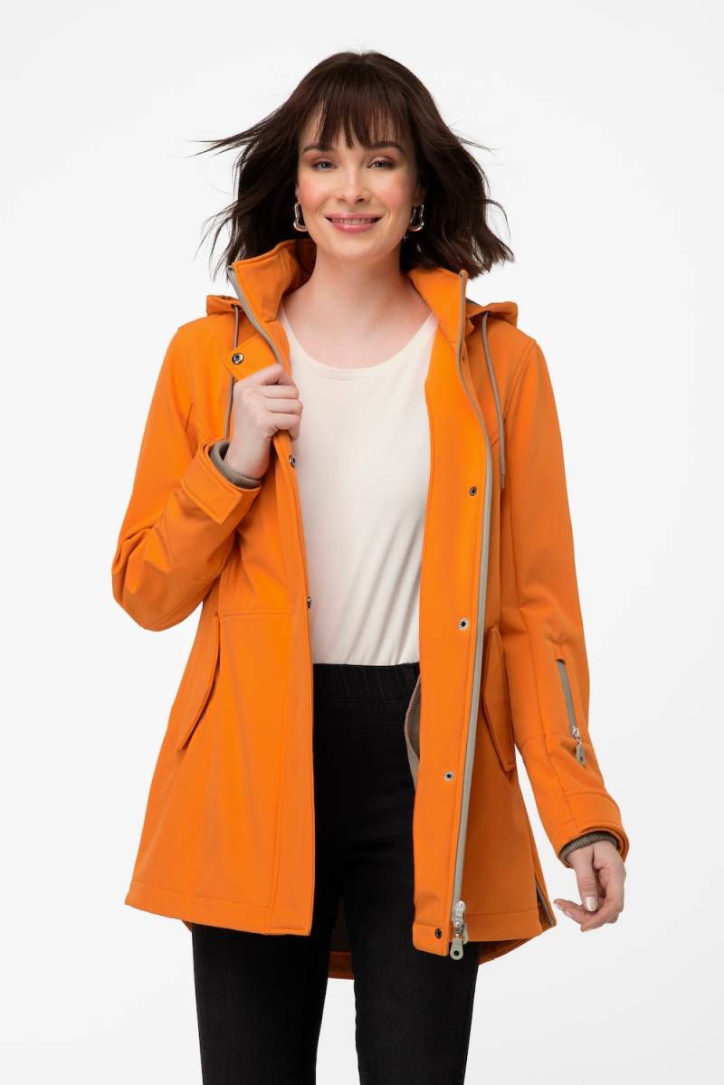 Große Größen Softshell-Jacke, Damen, orange, Größe: M, Polyester, LAURASON von LAURASON
