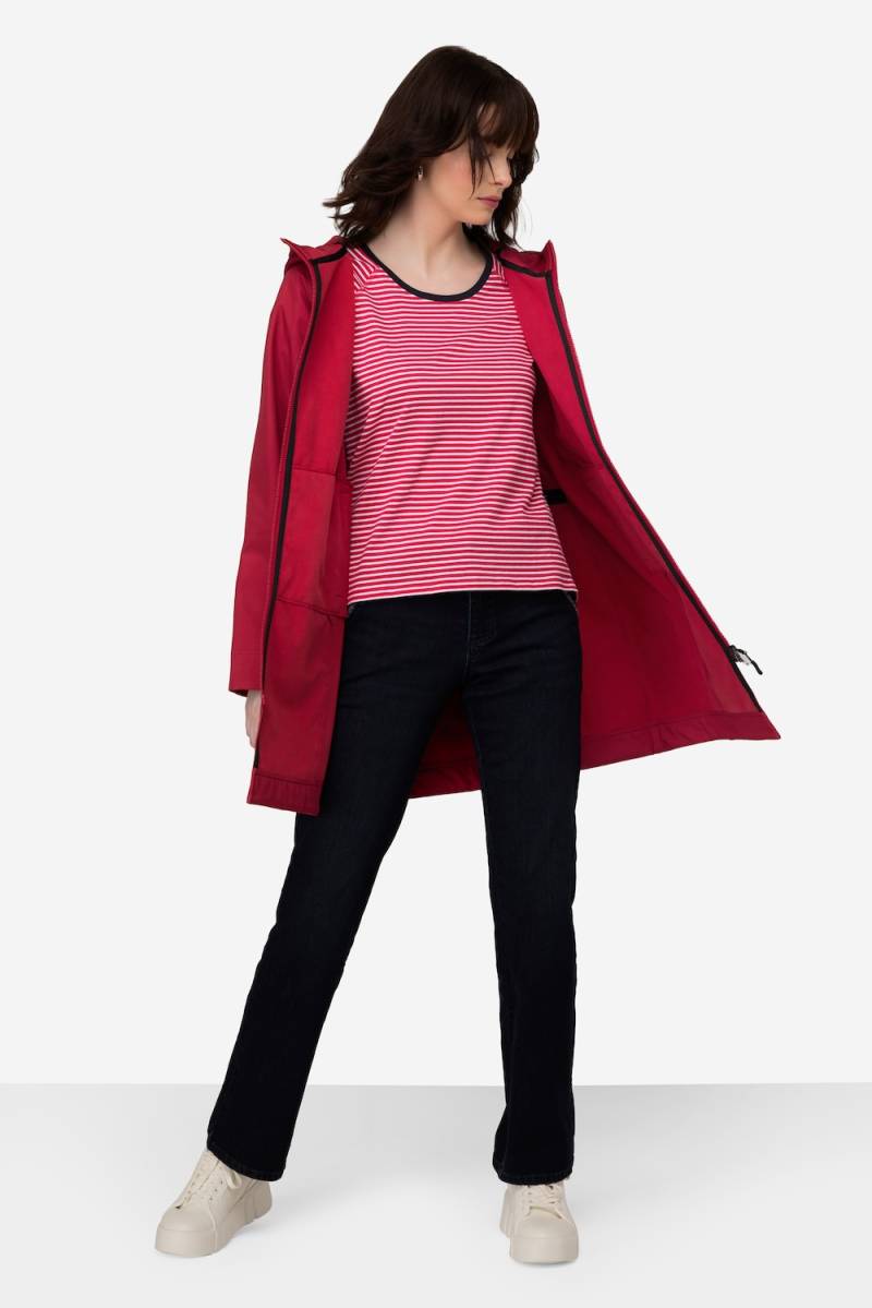 Große Größen Softshell-Jacke, Damen, rot, Größe: L, Polyester, LAURASON von LAURASON