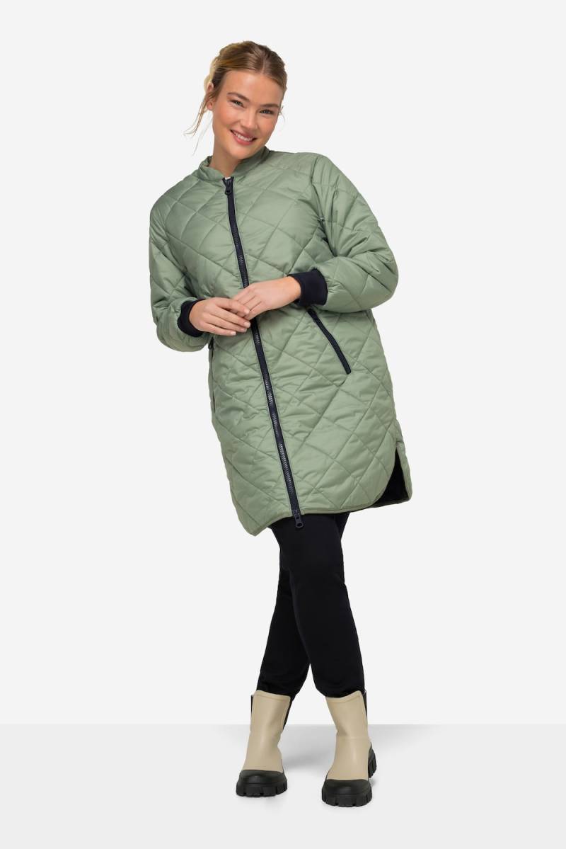 Große Größen Steppjacke, Damen, grau, Größe: M, Polyester/Synthetische Fasern, LAURASON Große Größen Steppjacke, Damen, grau, Größe: M, Polyester/Synthetische Fasern, LAURASON von LAURASON