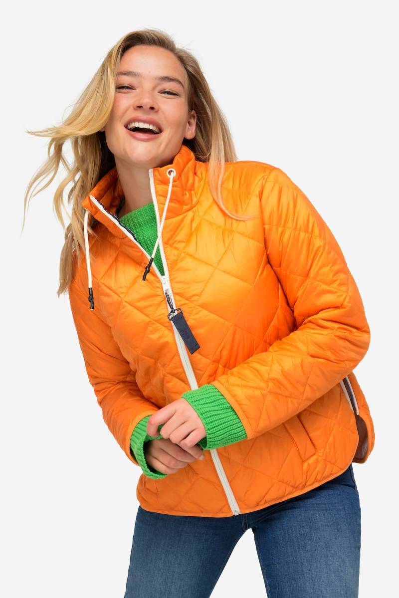 Große Größen Steppjacke, Damen, orange, Größe: XL, Synthetische Fasern, LAURASON Große Größen Steppjacke, Damen, orange, Größe: XL, Synthetische Fasern, LAURASON von LAURASON