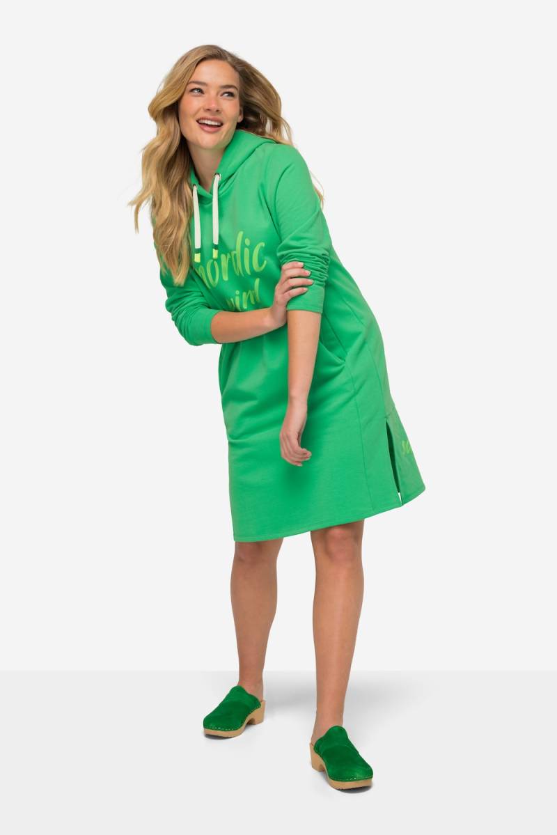 Große Größen Sweatkleid, Damen, grün, Größe: XL, Baumwolle, LAURASON von LAURASON