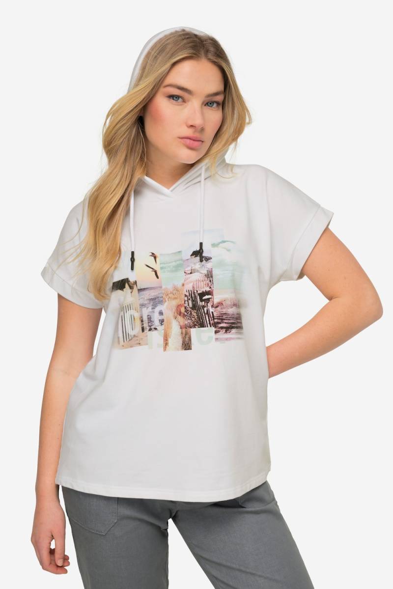 Große Größen Sweatshirt, Damen, beige, Größe: XL, Baumwolle, LAURASON von LAURASON