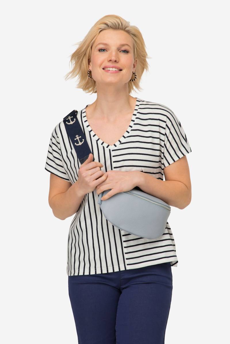 Große Größen T-Shirt, Damen, blau, Größe: M, Baumwolle, LAURASON von LAURASON