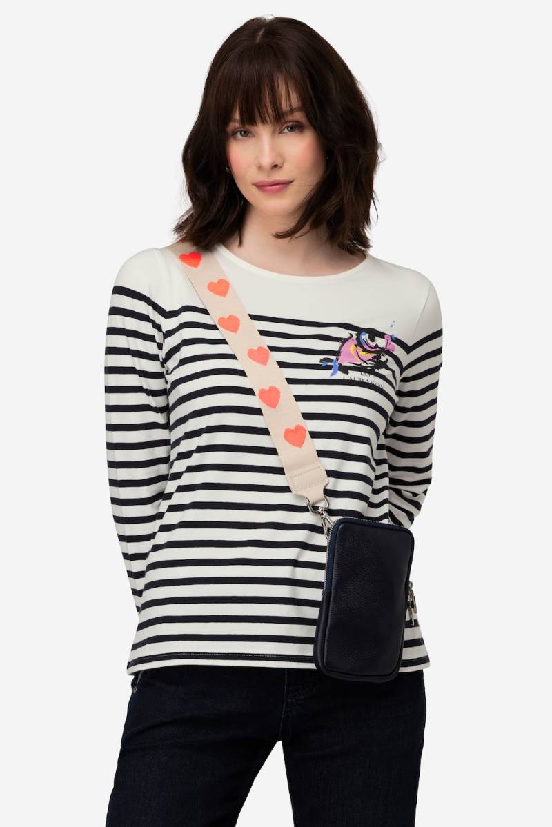 Große Größen T-Shirt, Damen, blau, Größe: XXL, Baumwolle, LAURASON von LAURASON