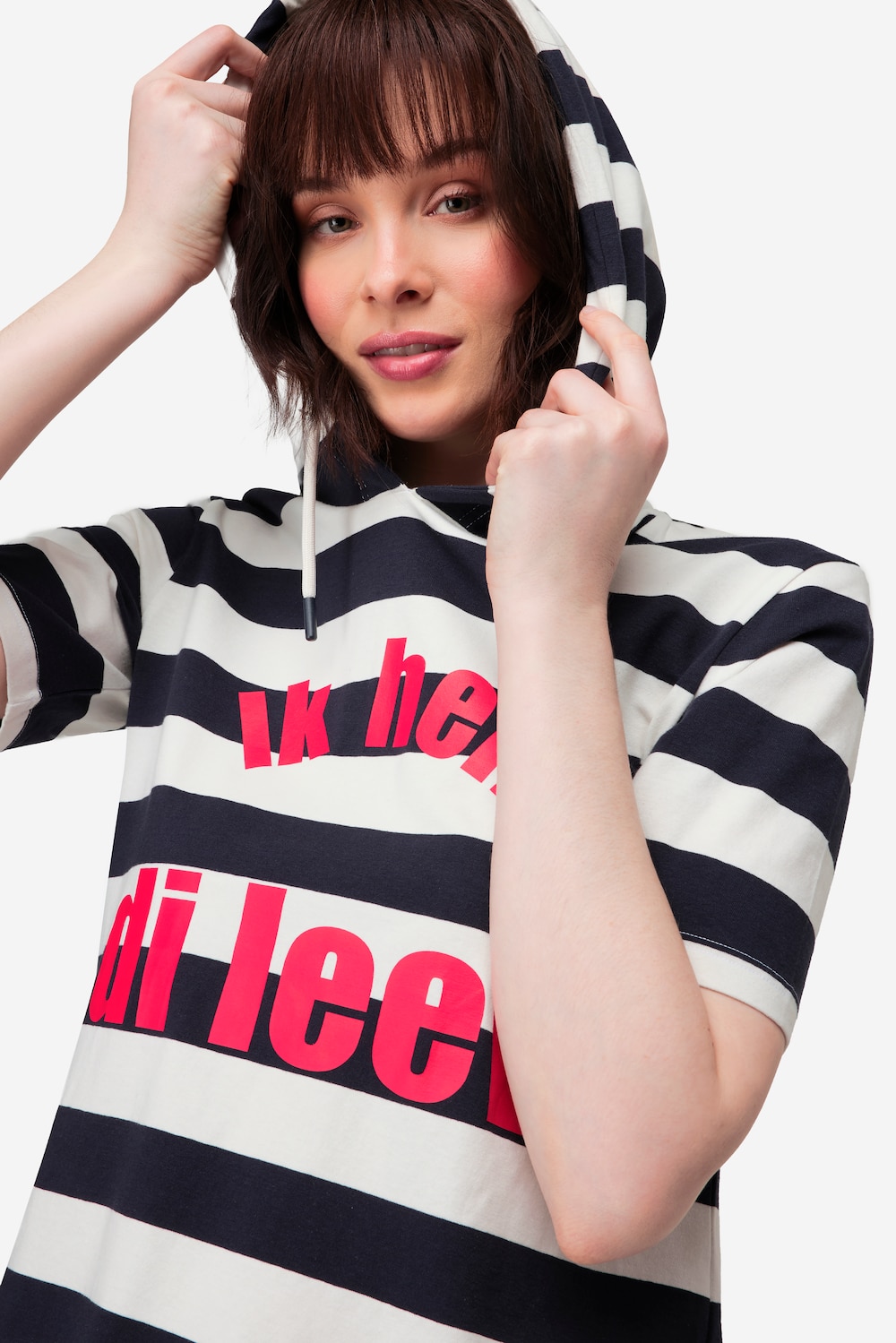 Große Größen T-Shirt, Damen, blau, Größe: XXL, Baumwolle, LAURASON von LAURASON