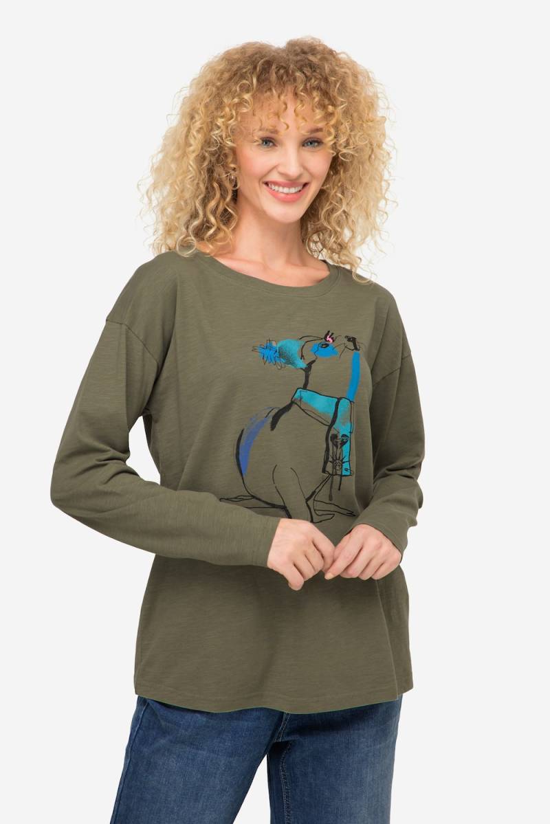 Große Größen T-Shirt, Damen, grau, Größe: L, Baumwolle, LAURASON Große Größen T-Shirt, Damen, grau, Größe: L, Baumwolle, LAURASON von LAURASON