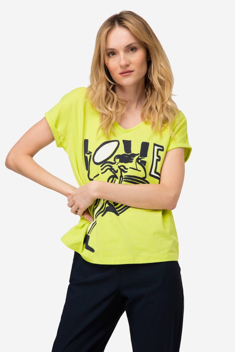Große Größen T-Shirt, Damen, grün, Größe: XL, Baumwolle, LAURASON Große Größen T-Shirt, Damen, grün, Größe: XL, Baumwolle, LAURASON von LAURASON