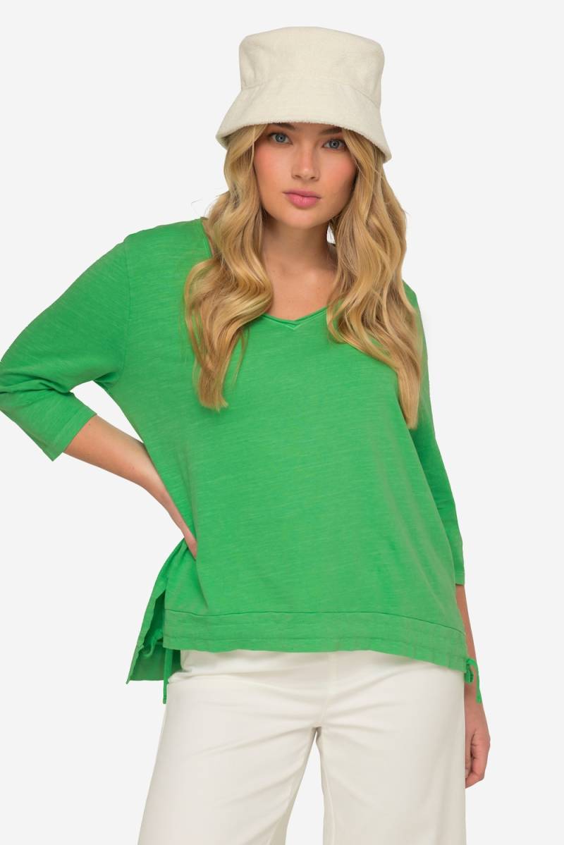 Große Größen T-Shirt, Damen, grün, Größe: XL, Baumwolle, LAURASON von LAURASON