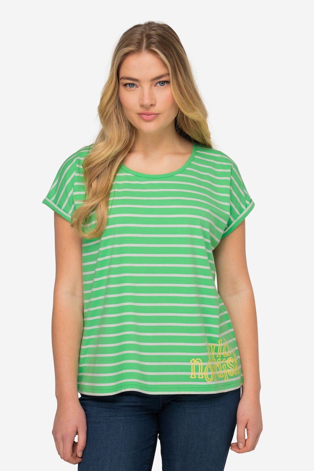 Große Größen T-Shirt, Damen, grün, Größe: XXL, Baumwolle, LAURASON Große Größen T-Shirt, Damen, grün, Größe: XXL, Baumwolle, LAURASON von LAURASON