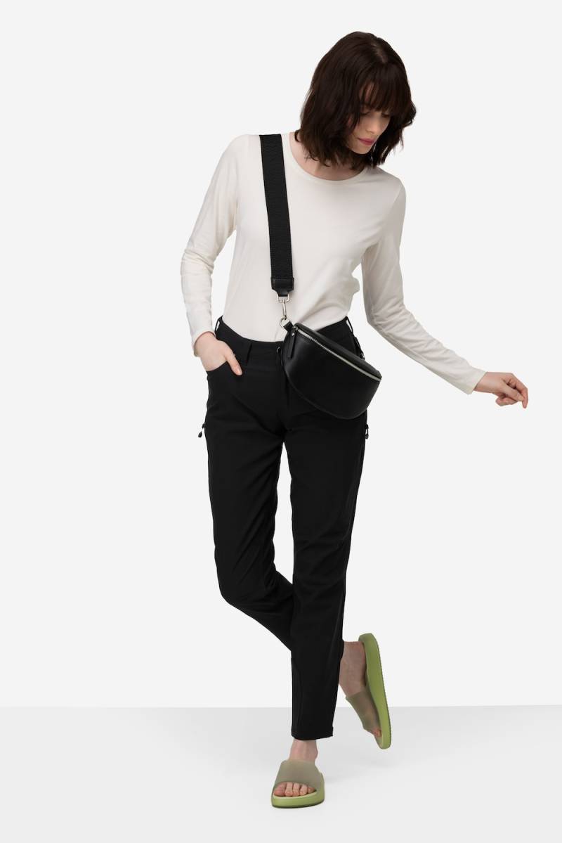 Große Größen Wander Hose, Damen, schwarz, Größe: 36, Synthetische Fasern/Elasthan, LAURASON Große Größen Wander Hose, Damen, schwarz, Größe: 36, Synthetische Fasern/Elasthan, LAURASON von LAURASON