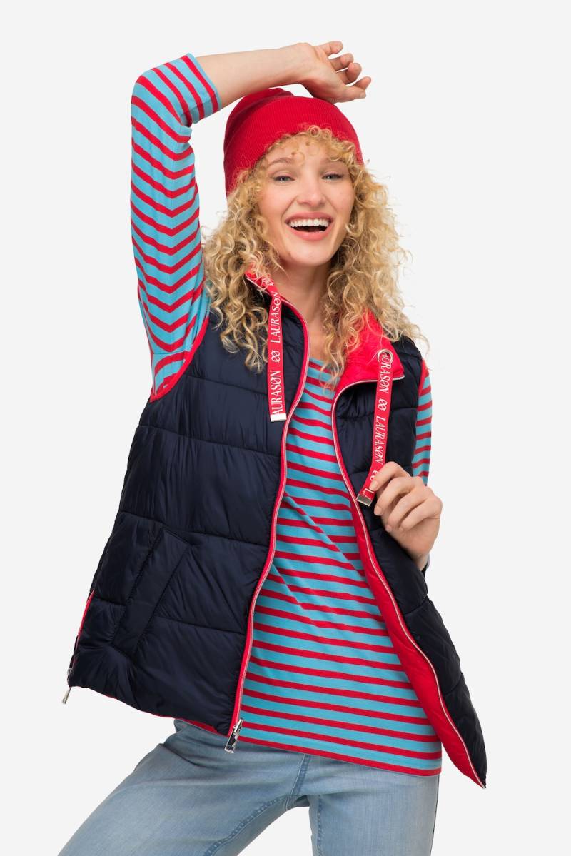 Große Größen Wende-Weste, Damen, rot, Größe: M, Polyester/Synthetische Fasern, LAURASON von LAURASON