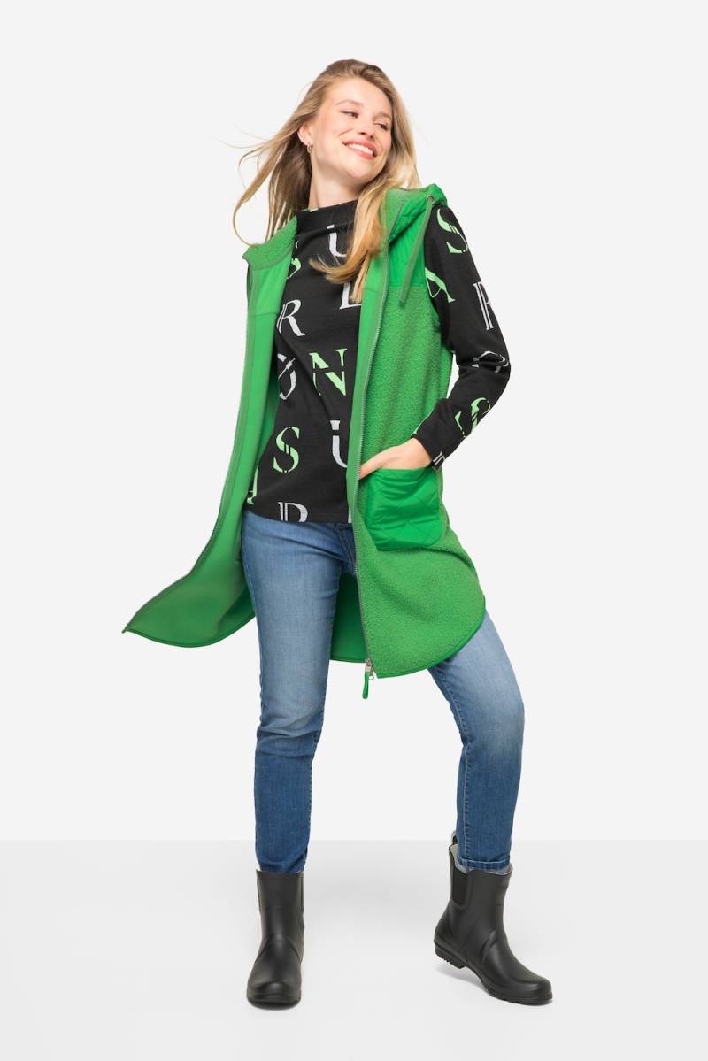 Große Größen Weste, Damen, grün, Größe: S, Polyester/Synthetische Fasern, LAURASON Große Größen Weste, Damen, grün, Größe: S, Polyester/Synthetische Fasern, LAURASON von LAURASON