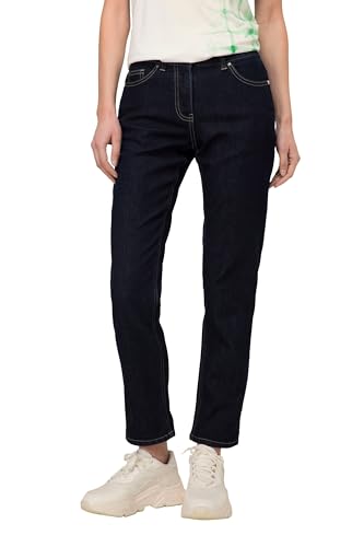 LAURASØN Jeans, Straight Fit, 5-Pocket, mit recyceltem Polyester raw Denim 46 821532904-46 von LAURASØN