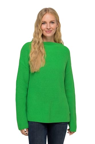 LAURASØN Pullover, Rippstrick hellgrün M 824413440-M von Laurasøn