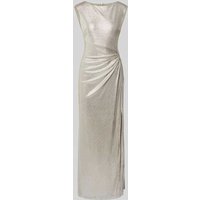 Lauren Ralph Lauren Abendkleid mit Nahtreißverschluss Modell 'ILIANNE' in Gold, Größe 42 Lauren Ralph Lauren Abendkleid mit Nahtreißverschluss Modell 'ILIANNE' in Gold, Größe 42 von Lauren Ralph Lauren