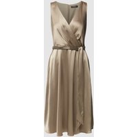 Lauren Ralph Lauren Knielanges Cocktailkleid mit Taillengurt in Lind, Größe 40 Lauren Ralph Lauren Knielanges Cocktailkleid mit Taillengurt in Lind, Größe 40 von Lauren Ralph Lauren