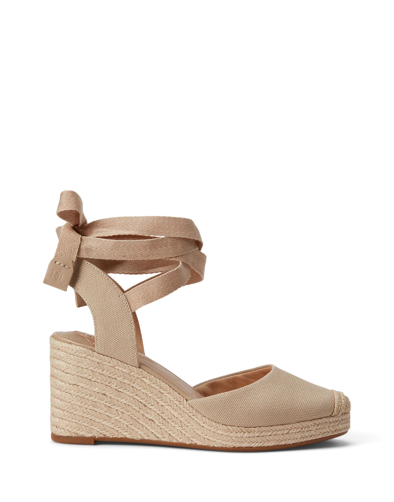 LAUREN RALPH LAUREN Espadrilles Damen Beige von LAUREN RALPH LAUREN