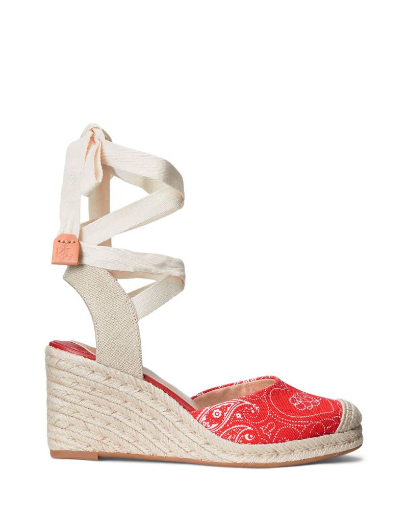 LAUREN RALPH LAUREN Espadrilles Damen Rot von LAUREN RALPH LAUREN