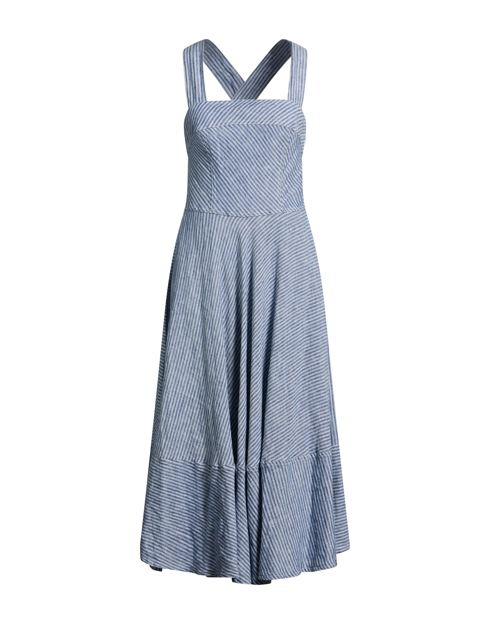 LAUREN RALPH LAUREN Maxi-kleid Damen Blau von LAUREN RALPH LAUREN
