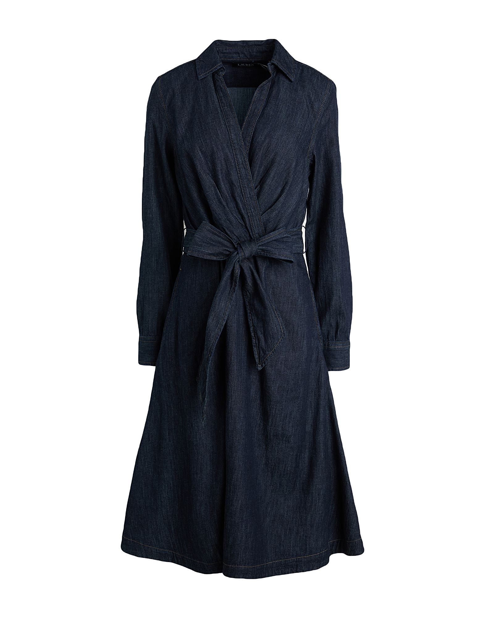 LAUREN RALPH LAUREN Midi-kleid Damen Blau LAUREN RALPH LAUREN Midi-kleid Damen Blau von LAUREN RALPH LAUREN