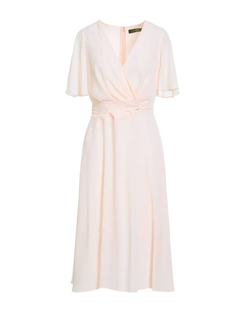 LAUREN RALPH LAUREN Midi-kleid Damen Hellrosa von LAUREN RALPH LAUREN