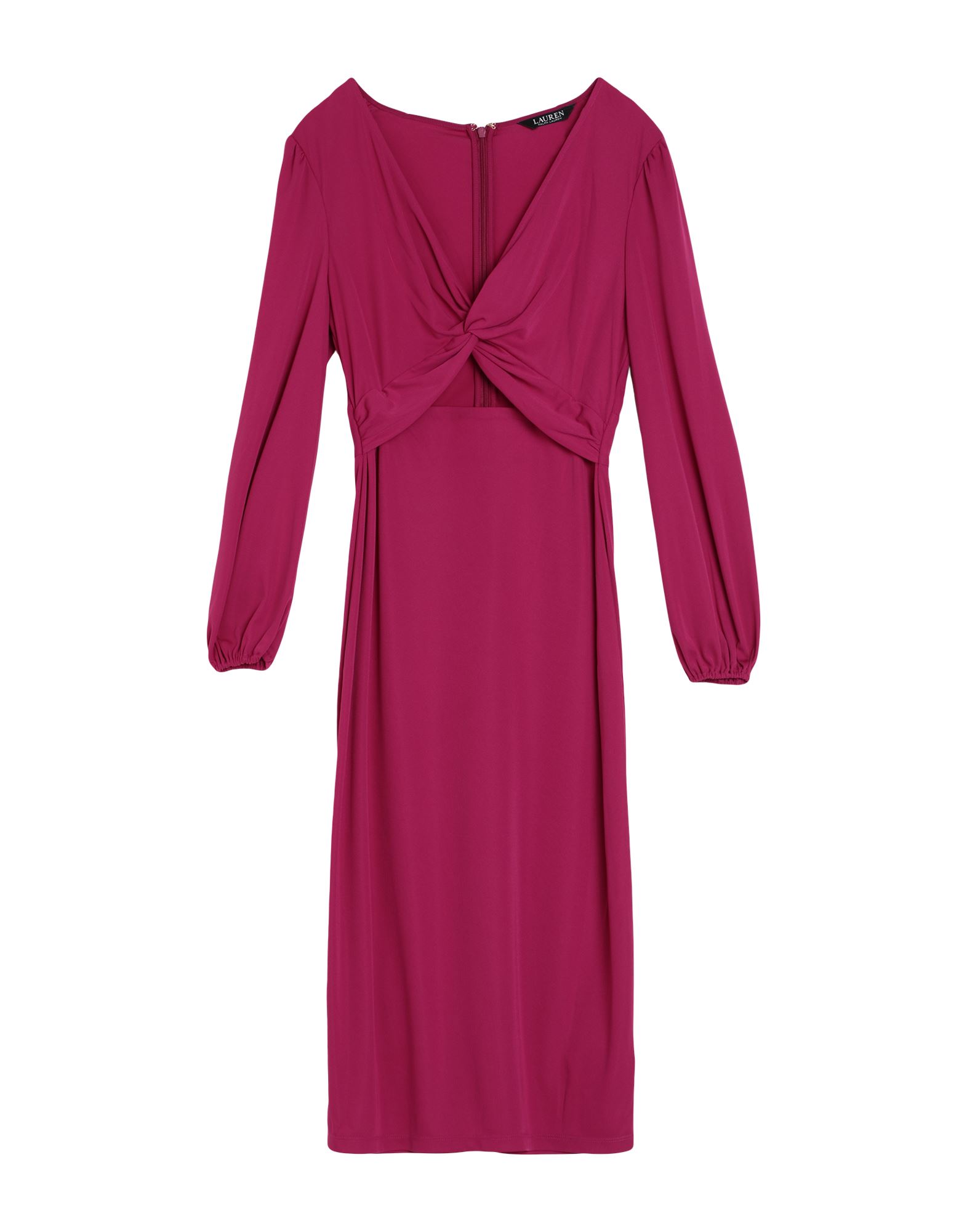 LAUREN RALPH LAUREN Midi-kleid Damen Magenta von LAUREN RALPH LAUREN