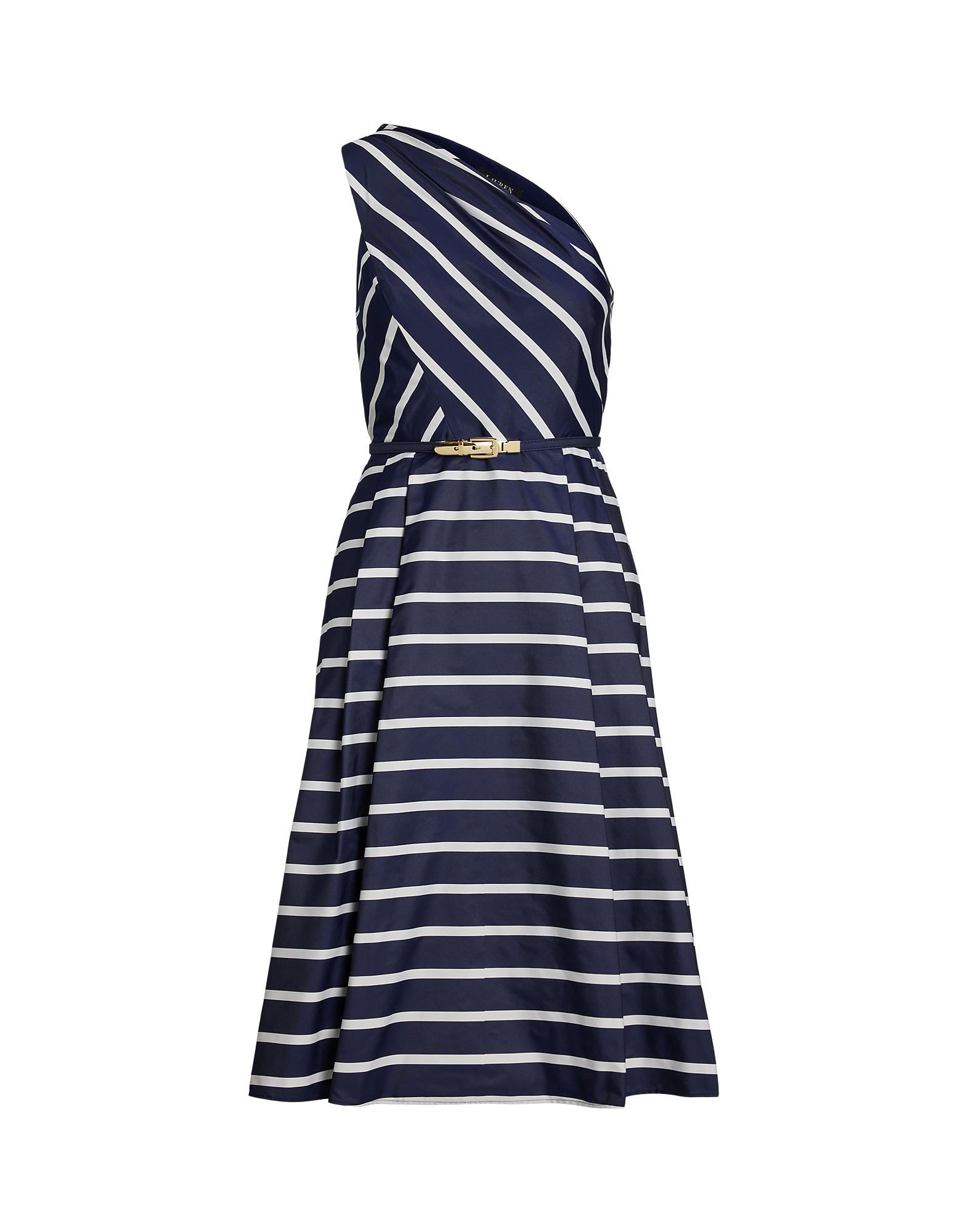 LAUREN RALPH LAUREN Midi-kleid Damen Marineblau LAUREN RALPH LAUREN Midi-kleid Damen Marineblau von LAUREN RALPH LAUREN