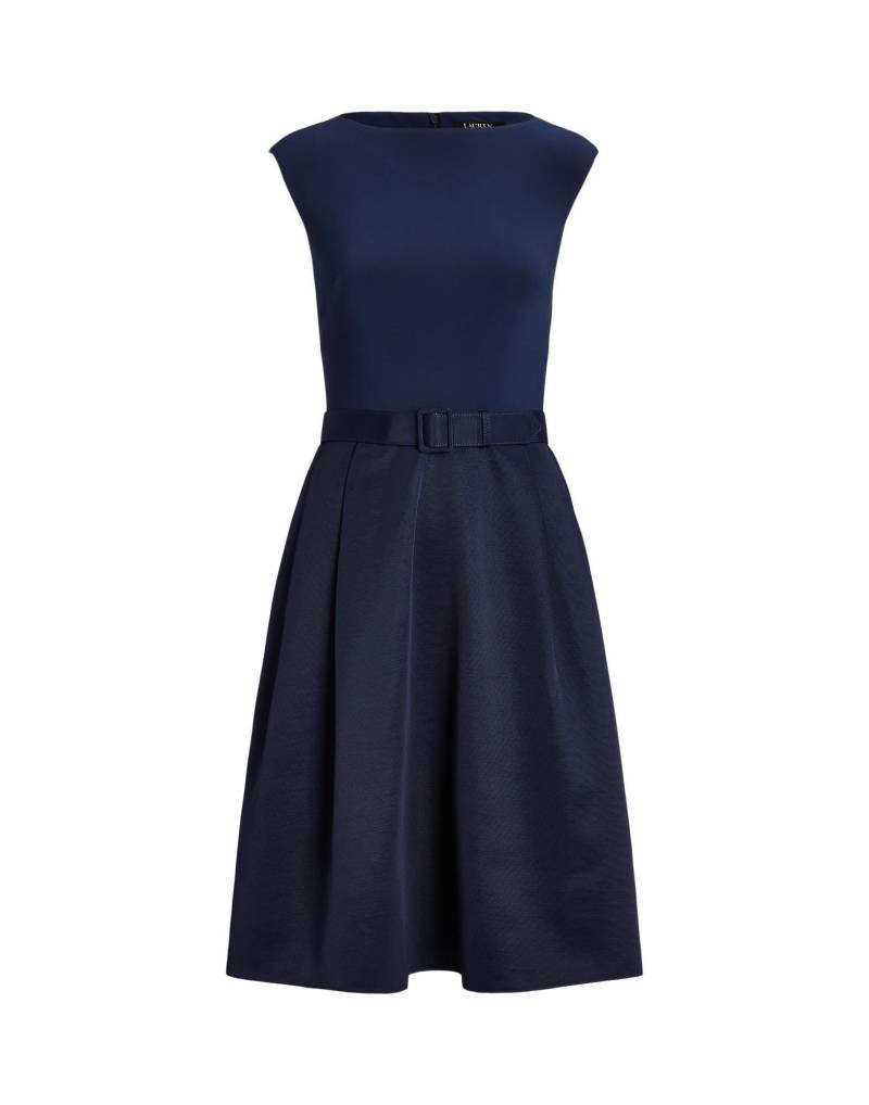 LAUREN RALPH LAUREN Midi-kleid Damen Marineblau von LAUREN RALPH LAUREN