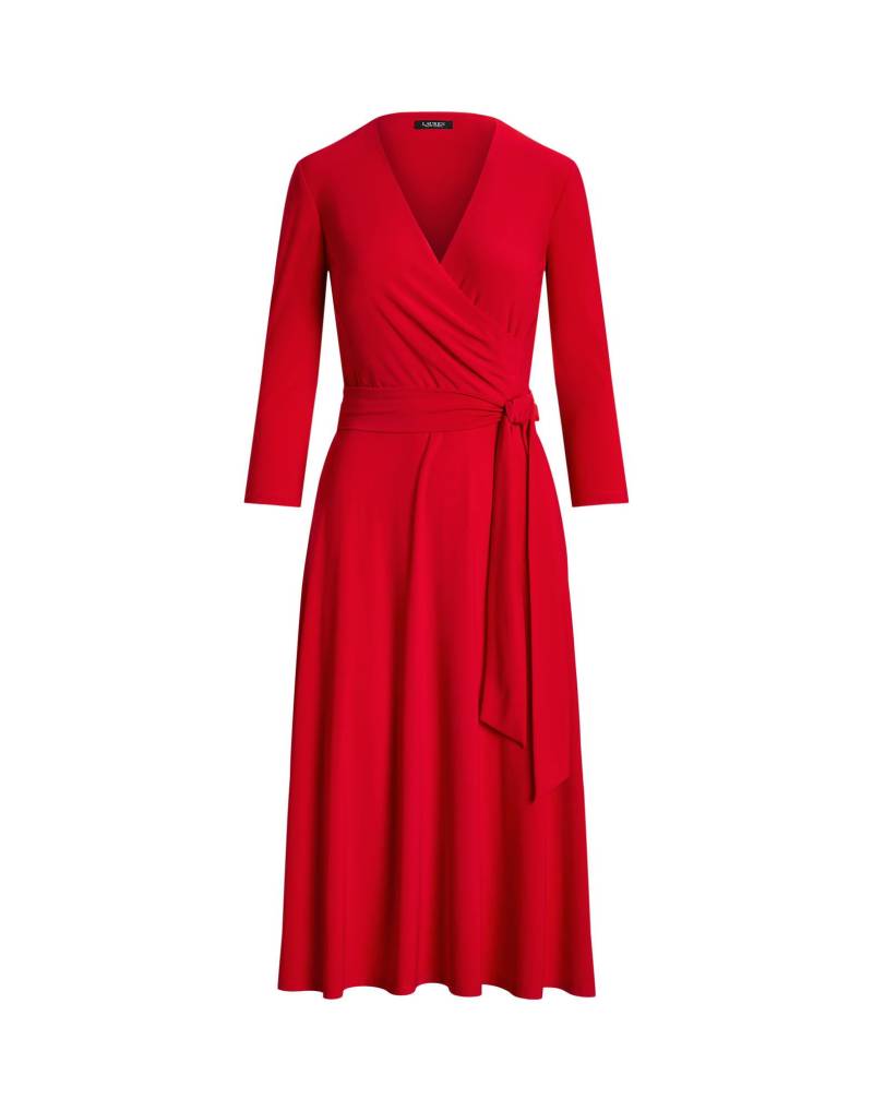 LAUREN RALPH LAUREN Midi-kleid Damen Rot von LAUREN RALPH LAUREN