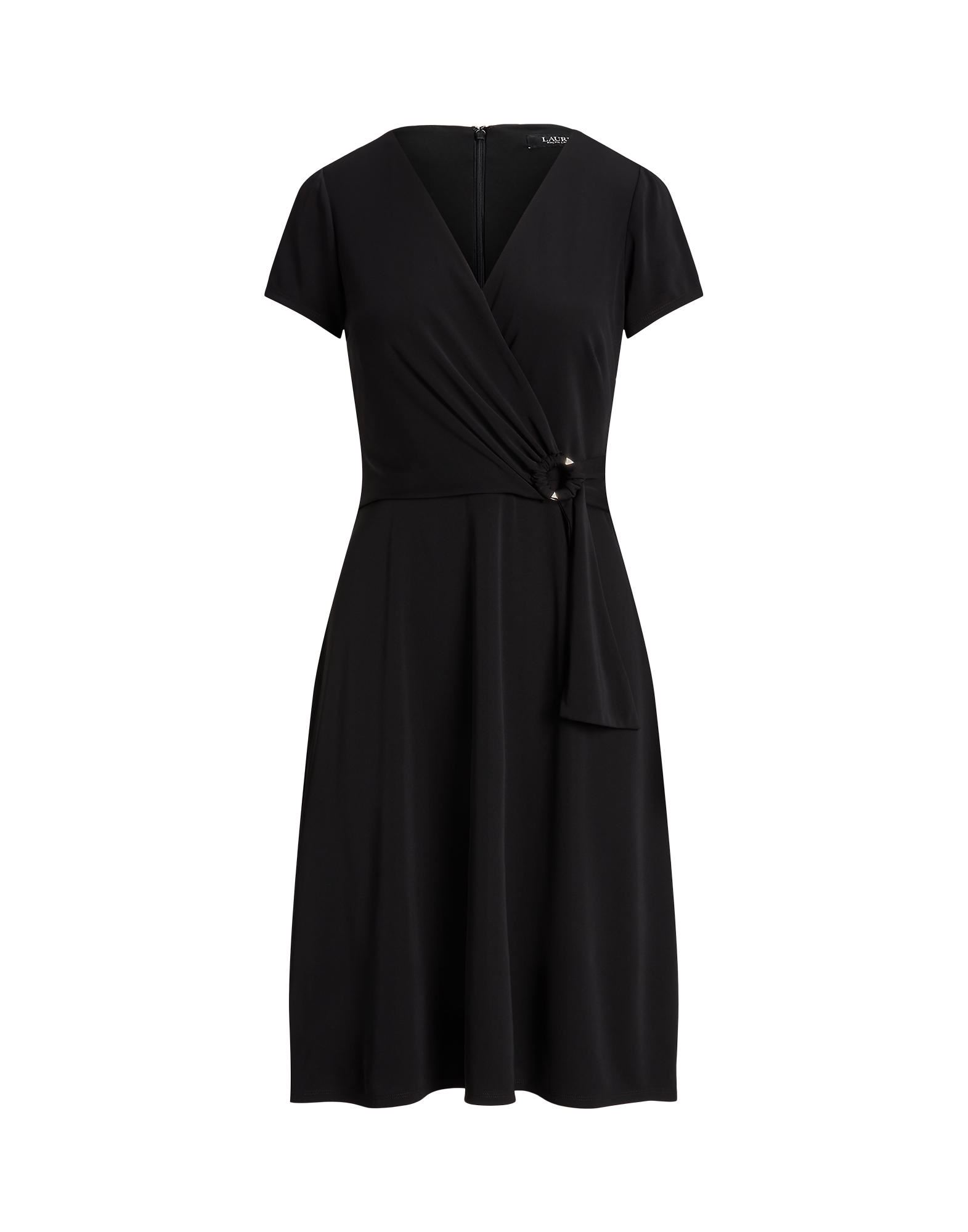 LAUREN RALPH LAUREN Midi-kleid Damen Schwarz von LAUREN RALPH LAUREN