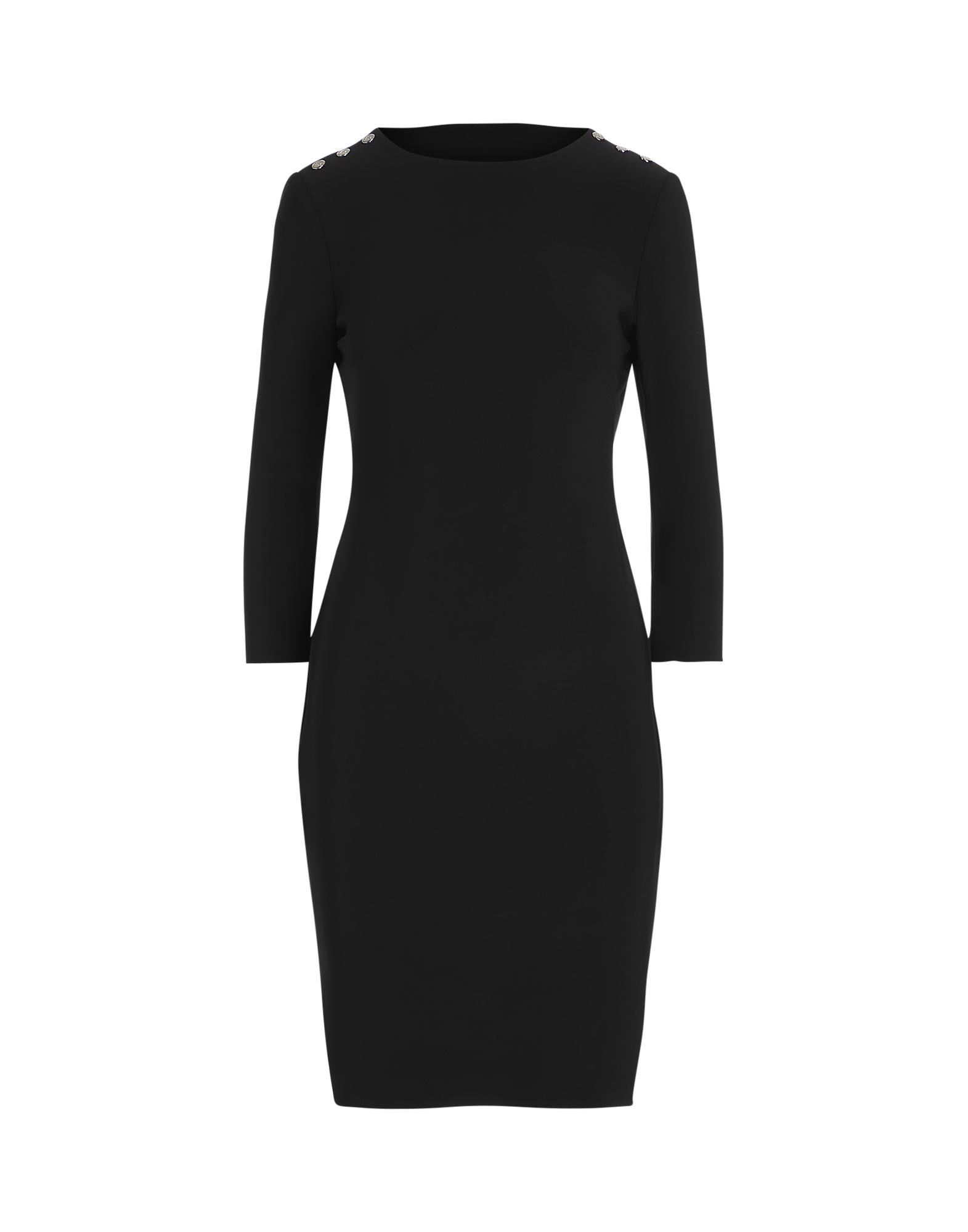 LAUREN RALPH LAUREN Midi-kleid Damen Schwarz von LAUREN RALPH LAUREN