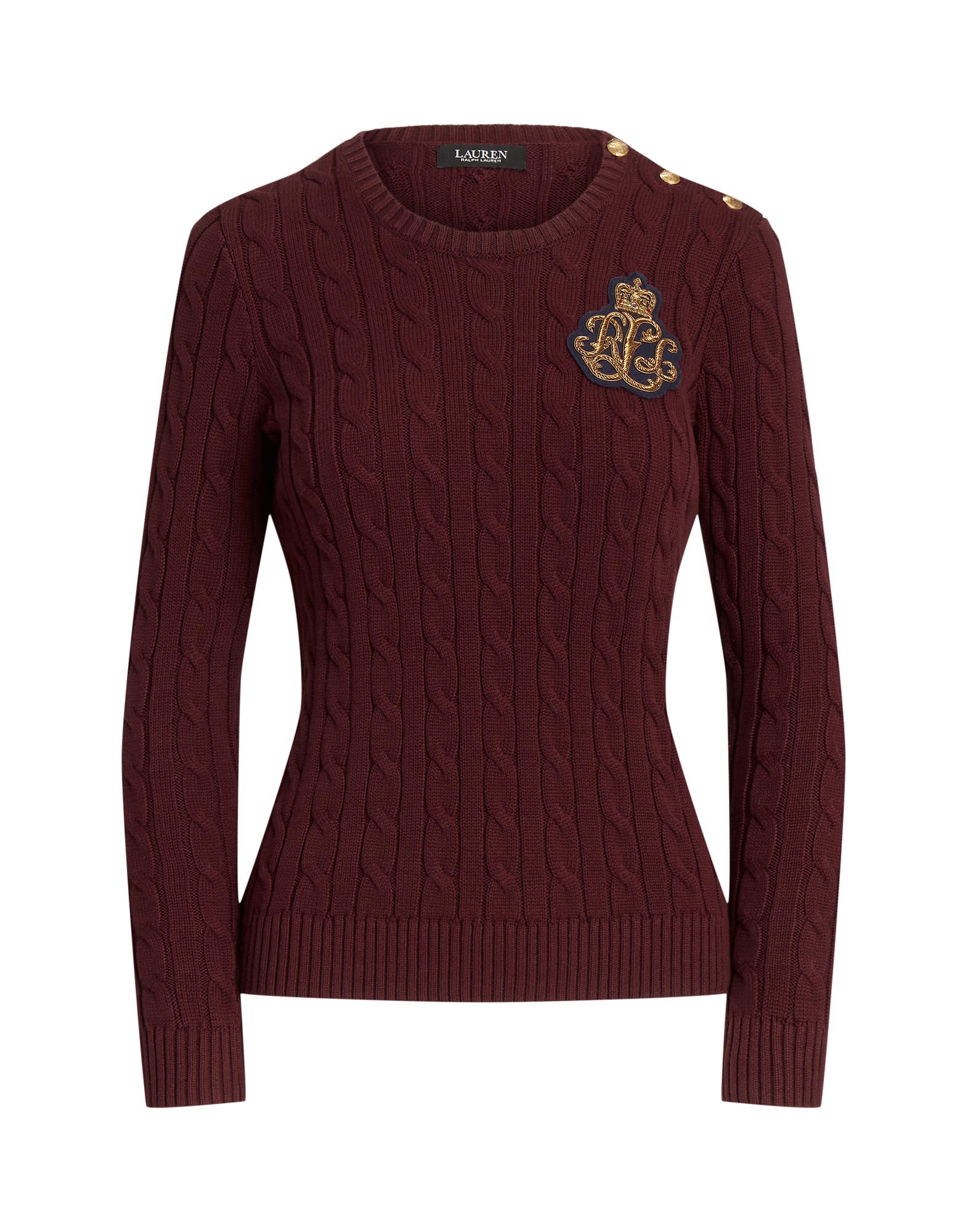 LAUREN RALPH LAUREN Pullover Damen Bordeaux von LAUREN RALPH LAUREN