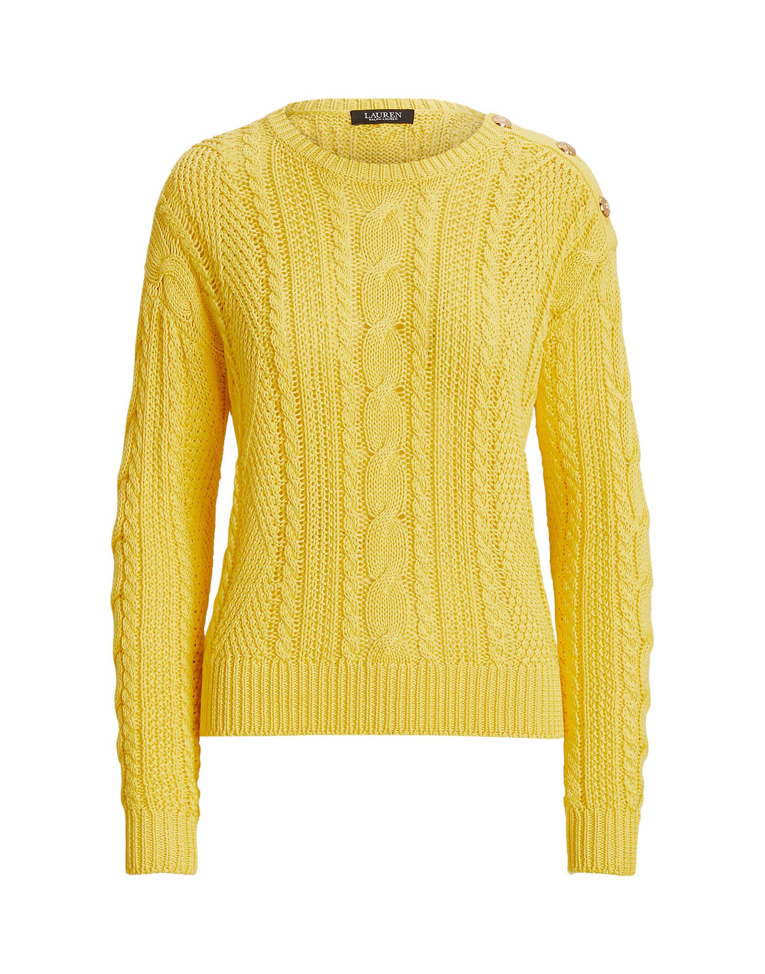 LAUREN RALPH LAUREN Pullover Damen Gelb von LAUREN RALPH LAUREN
