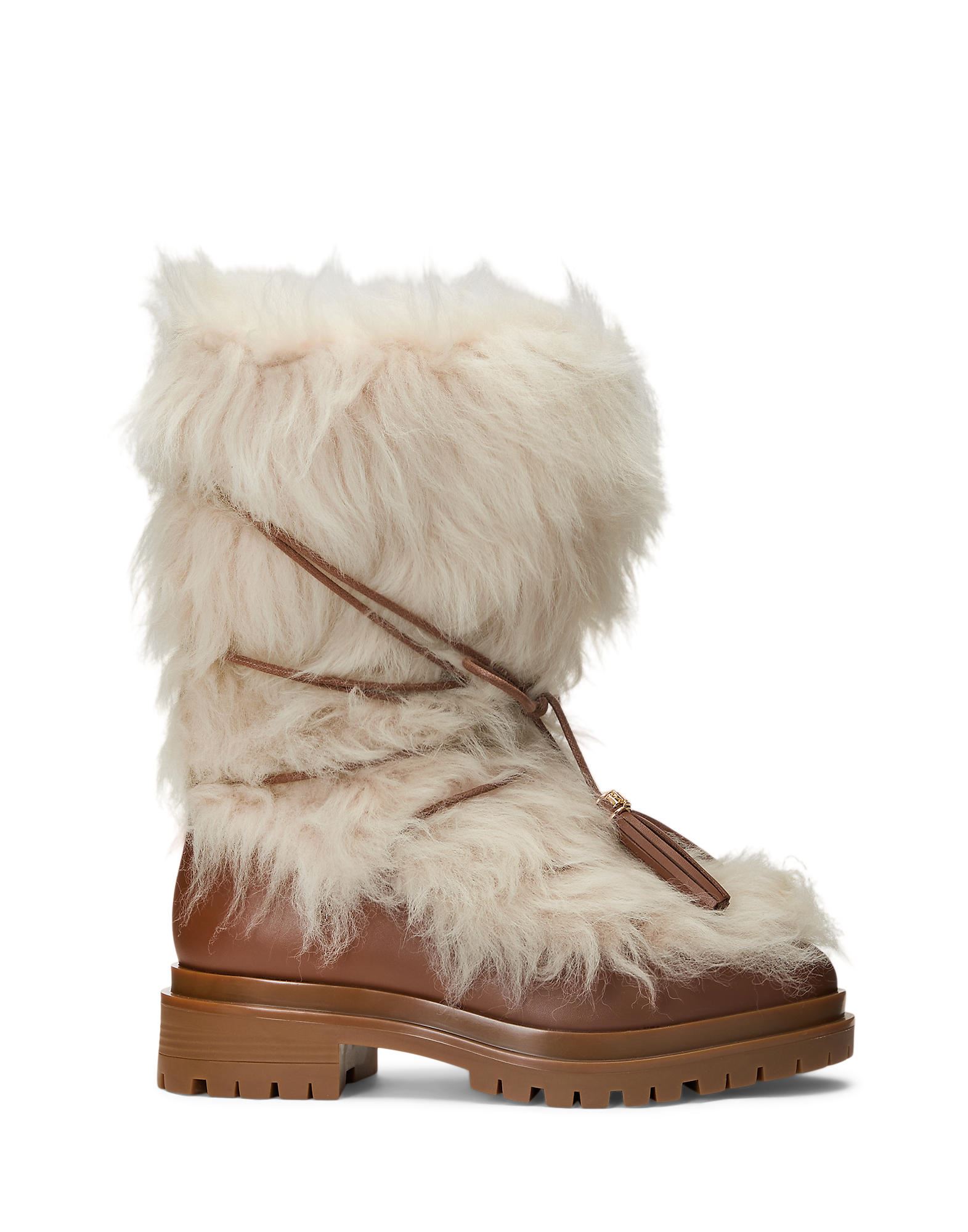 LAUREN RALPH LAUREN Stiefel Damen Lederfarben von LAUREN RALPH LAUREN