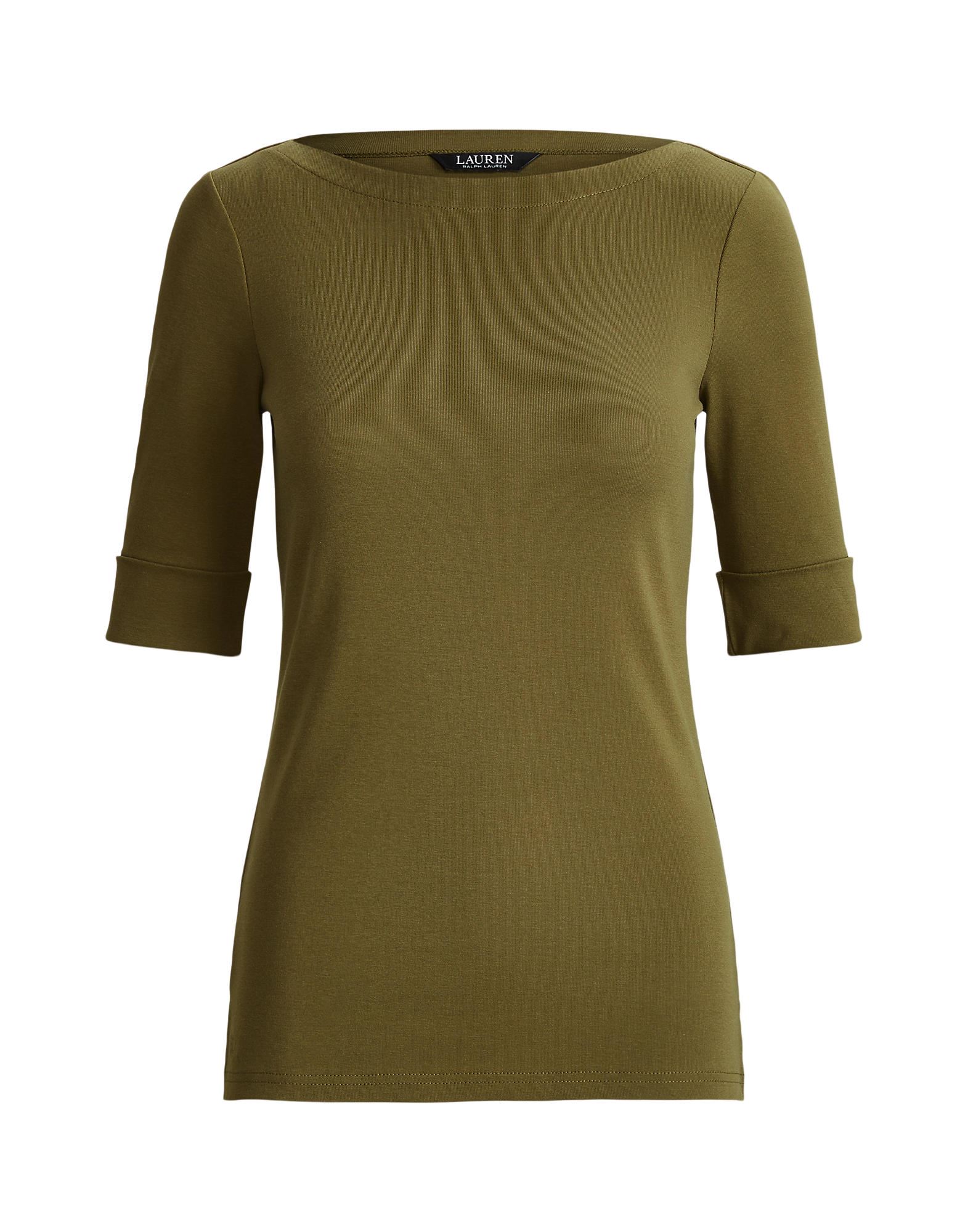 LAUREN RALPH LAUREN T-shirts Damen Militärgrün LAUREN RALPH LAUREN T-shirts Damen Militärgrün von LAUREN RALPH LAUREN