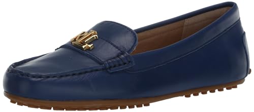 LAUREN Ralph Lauren Damen Barnsbury Driving Style Loafer, Indigo Sail, 40.5 EU von LAUREN Ralph Lauren