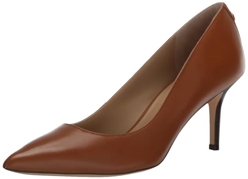 LAUREN Ralph Lauren Damen Lanette Pump, Sattel Deep Tan, 42 EU von LAUREN Ralph Lauren