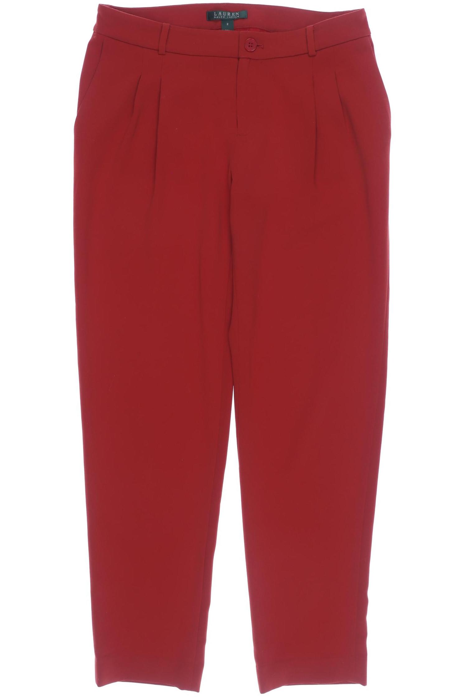 LAUREN Ralph Lauren Damen Stoffhose, rot von Lauren Ralph Lauren