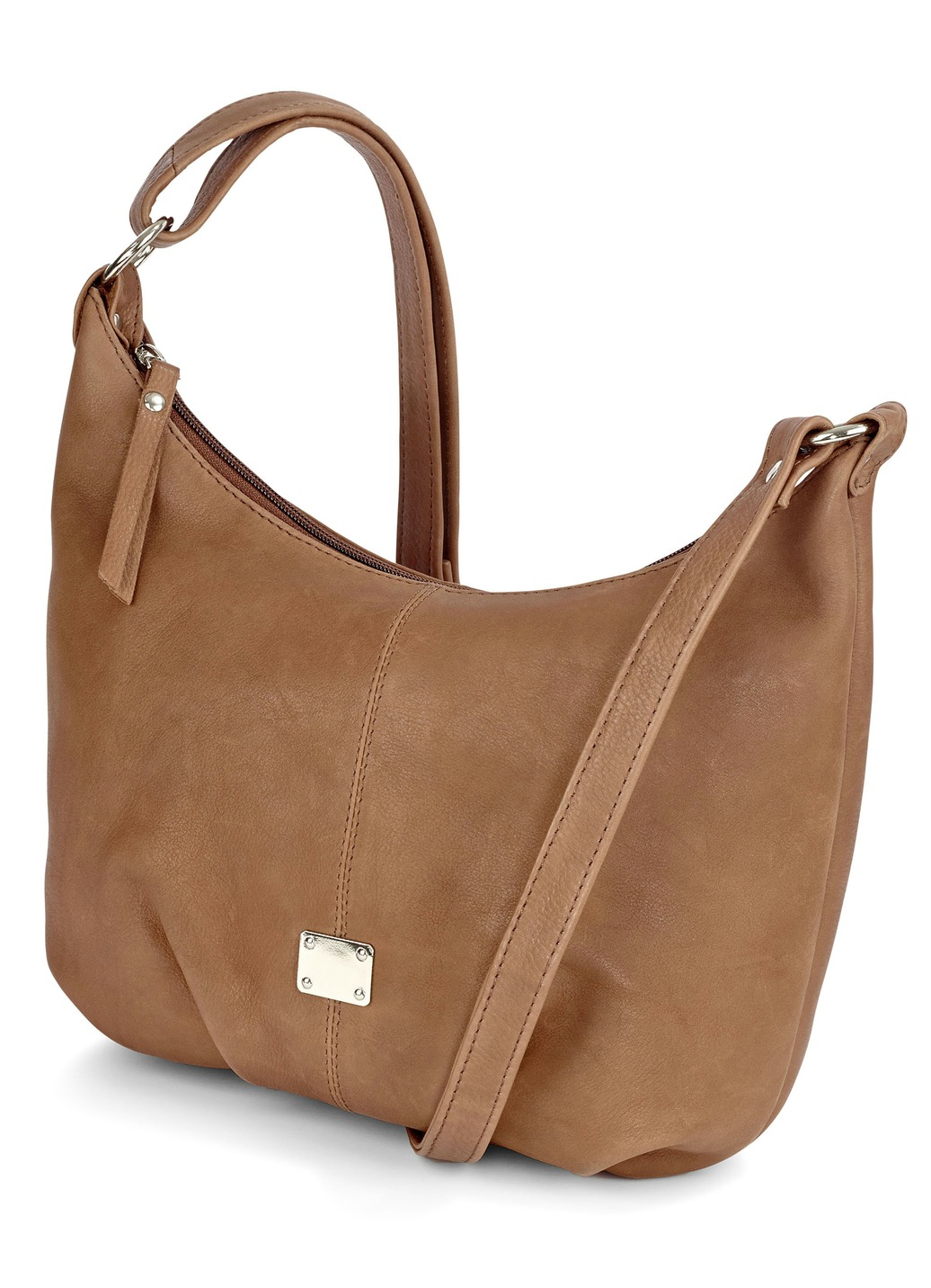 Laurina, Tasche, Damen, ein verstellbarer Umhängeriemen, Cognac von LAURINA