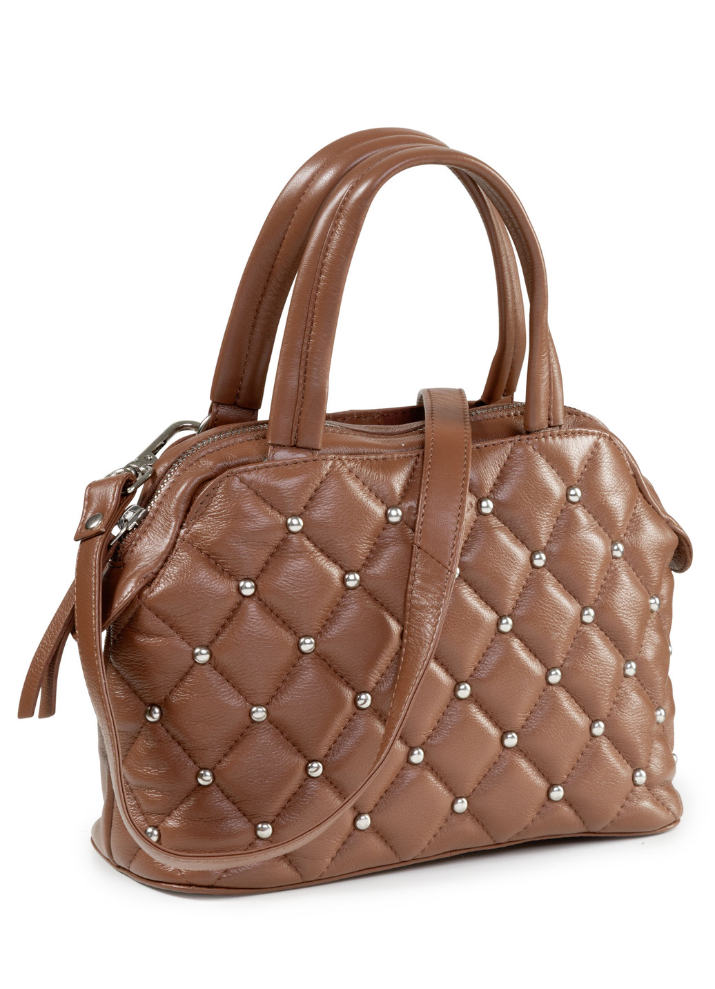 Laurina, Tasche, Damen, mit abnehmbarem, verstellbarem Umhängeriemen, Cognac von LAURINA