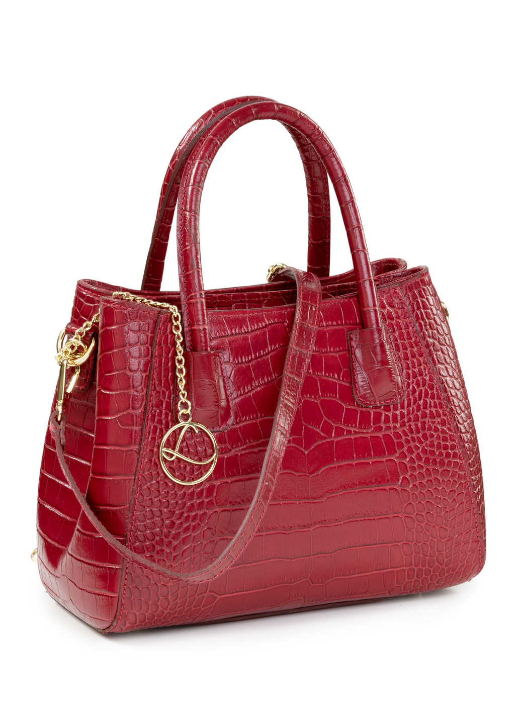 Laurina, Tasche, Damen, mit abnehmbarem, verstellbarem Umhängeriemen, Rubinrot von LAURINA