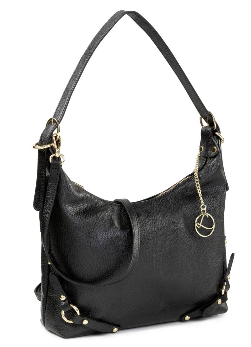 Laurina, Tasche, Damen, mit abnehmbarem, verstellbarem Umhängeriemen, Schwarz von LAURINA