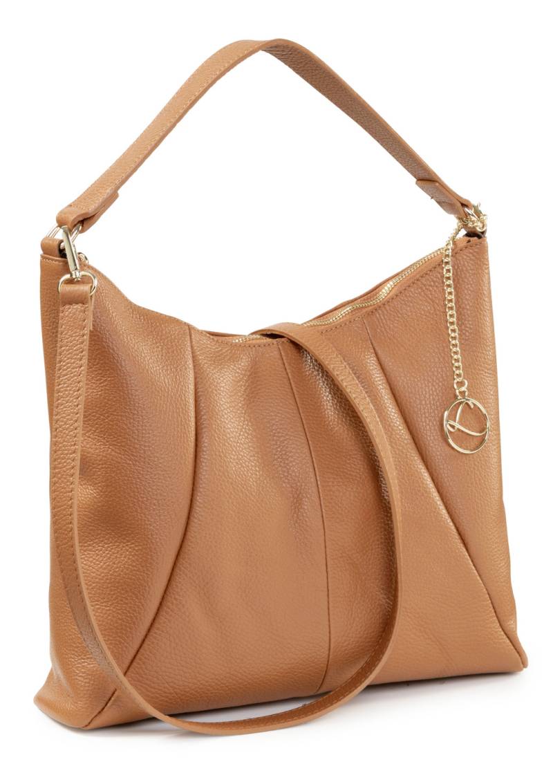 Laurina, Tasche, Damen, mit abnehmbarem Umhängeriemen, Cognac von LAURINA