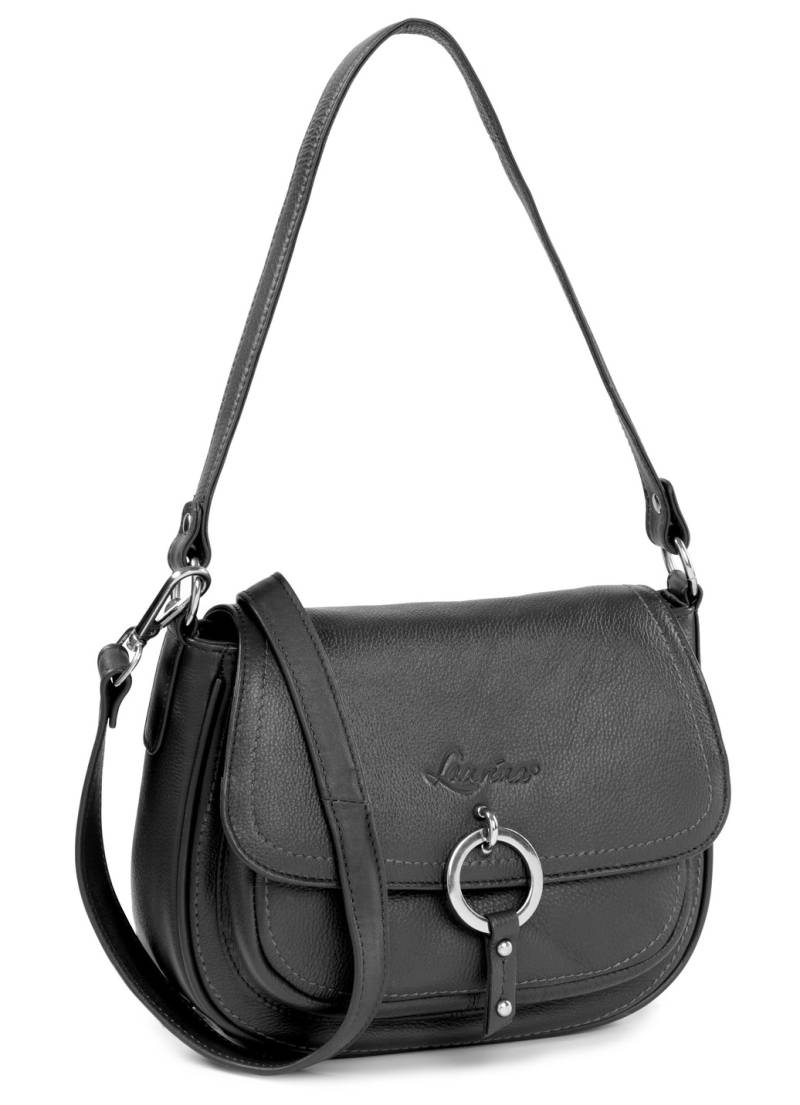 Laurina, Tasche, Damen, verstellbarer Umhängeriemen, Schwarz von LAURINA