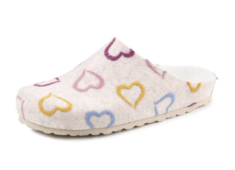 Laurina, klassiche Damen-Hausschuhe, Weite H, mit anatomisch geformtem Fußbett, Ecru, Größe 37 Laurina, klassiche Damen-Hausschuhe, Weite H, mit anatomisch geformtem Fußbett, Ecru, Größe 37 von LAURINA