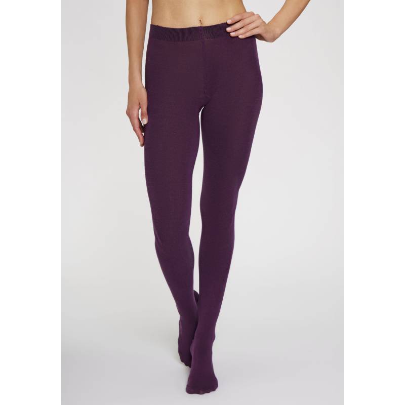 LAVANA Strickstrumpfhose Damen beere Gr.36/38 von LAVANA